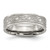Chisel Stainless Steel Brushed Celtic Laser Etched 6mm Flat Band - SR-D26106E8-2787