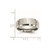 Chisel Stainless Steel Brushed Polished and Hammered 8mm Beveled Edge Band - SR-B165FCD9-5782