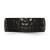 Chisel Stainless Steel Hammered Black IP-plated 8mm Band - SR-7FEC3C05-6346