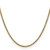 14K 20 inch 2.25mm Semi Solid Diamond-cut Rope with Lobster Clasp Chain