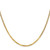 14K 20 inch 2.2mm Flat Beveled Curb with Lobster Clasp Chain