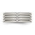 Chisel Stainless Steel Polished 8mm Grooved Band - SR-1F6FF137-8390