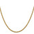 14K 20 inch 2.5mm Regular Rope with Lobster Clasp Chain