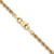 14K 20 inch 2.5mm Regular Rope with Lobster Clasp Chain