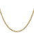 14K 20 inch 2.5mm Semi-Solid Figaro with Lobster Clasp Chain