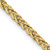 14K 20 inch 2.6mm Semi-Solid 3-Wire Wheat with Lobster Clasp Chain