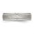 Chisel Stainless Steel Polished and Hammered 6mm Grooved Band - SR-7188B536-1498