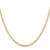 14K 20 inch 2.85mm Semi-Solid Curb with Lobster Clasp Chain
