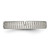 Chisel Stainless Steel Polished and Textured 4mm Band - SR-F9D1274D-1887