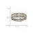 Chisel Stainless Steel Polished and Textured 7mm Grooved Band - SR-6D1ED8AF-5030