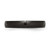Chisel Stainless Steel Polished Black IP-plated 4mm Band - SR-207AFECC-3431