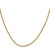 14K 20 inch 2mm Semi Solid Diamond-cut Rope with Lobster Clasp Chain