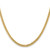 14K 20 inch 3.5mm Solid Miami Cuban Link with Lobster Clasp Chain