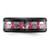 Chisel Stainless Steel Polished Black IP-plated Skulls with Pink Carbon Fiber Inlay 8mm Band - SR-8B5DA05E-4886