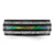 Chisel Stainless Steel Polished Black IP-plated with Abalone and Imitation Meteorite 8mm Band - SR-DD8CC4EB-4838