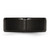 Chisel Stainless Steel Polished Brushed Center Black IP-plated 8mm Beveled Edge Band - SR-4CCCC0D0-8423