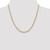 14K 20 inch 3mm Semi Solid Rope with Lobster Clasp Chain