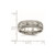 Chisel Stainless Steel Polished Diamond Cut 7mm Band - SR-E948040C-4822
