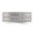 Chisel Stainless Steel Polished Laser-cut and Grooved 8mm Band - SR-75DCDC5B-7689