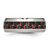Chisel Stainless Steel Polished with Black and Red Carbon Fiber Inlay 8mm Band - SR-D56E0908-9908