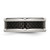Chisel Stainless Steel Polished with Black Carbon Fiber Inlay 8mm Band - SR-74BA5065-5403