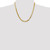 14K 20 inch 4mm Silky Herringbone with Lobster Clasp Chain