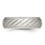 Chisel Stainless Steel Polished with Brushed Center 7mm Grooved Band - SR-705F0909-1398