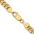 14K 20 inch 6mm Semi-Solid Miami Cuban with Lobster Clasp Chain