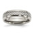 Chisel Stainless Steel Polished with Grey Carbon Fiber Inlay 6mm Band - SR-A5C3BAE3-9163