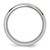 Chisel Stainless Steel Polished with Red Koa Wood Inlay Enameled 8mm Band - SR-0F832581-5850