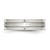 Chisel Stainless Steel Polished with Satin Center 6mm Grooved Band - SR-16498658-1890