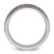 Chisel Stainless Steel Polished with Yellow Tiger's Eye Inlay 8mm Band - SR-E34E7FE3-4059