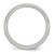 Chisel Stainless Steel Sterling Silver Inlay Brushed and Polished 8mm Ridged Edge Band - SR-89096834-3683