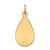 14k 20x11.5mm Teardrop Non-enameled Medical Jewelry Pendant