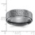 Chisel Tantalum Brushed and Polished Hammered Center 8mm Beveled Edge Band - TT-4880E10E-9990