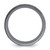 Chisel Tantalum Brushed and Polished Hammered Center 8mm Beveled Edge Band - TT-6C459BC7-8193