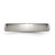 Chisel Titanium Brushed 4mm Half Round Band - TB-DEAE3BC2-1193
