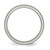 Chisel Titanium Brushed 5mm Half Round Band - TB-B8E3C712-6670