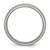Chisel Titanium Brushed 7mm Half Round Band - TB-B162DA79-1575