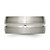 Chisel Titanium Brushed and Polished 10mm Grooved Band - TB-7F11A340-7650