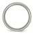 Chisel Titanium Brushed and Polished 10mm Grooved Ridged Edge Band - TB-8EA675DC-9938