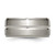 Chisel Titanium Brushed and Polished 10mm Grooved Ridged Edge Band - TB-C7CA1C7E-2742