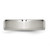 Chisel Titanium Brushed and Polished 6mm Beveled Edge Band - TB-DD746197-9828