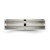 Chisel Titanium Brushed and Polished 6mm Grooved Band - TB-69E8728C-5251