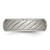 Chisel Titanium Brushed and Polished 7mm Grooved Band - TB-C7CD6260-6953
