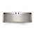 Chisel Titanium Brushed and Polished 8mm Beveled Edge Band - TB-C70F21AD-5222
