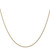14K 22 inch 1.05mm Diamond-cut Spiga with Lobster Clasp Chain