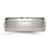 Chisel Titanium Brushed and Polished 8mm Grooved Band - TB-50B357AE-9492