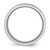 Chisel Titanium Brushed and Polished 8mm Grooved Band - TB-623A3B09-4977