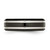 Chisel Titanium Brushed and Polished Black IP-plated 7mm Grooved Band - TB-06342D8B-7130